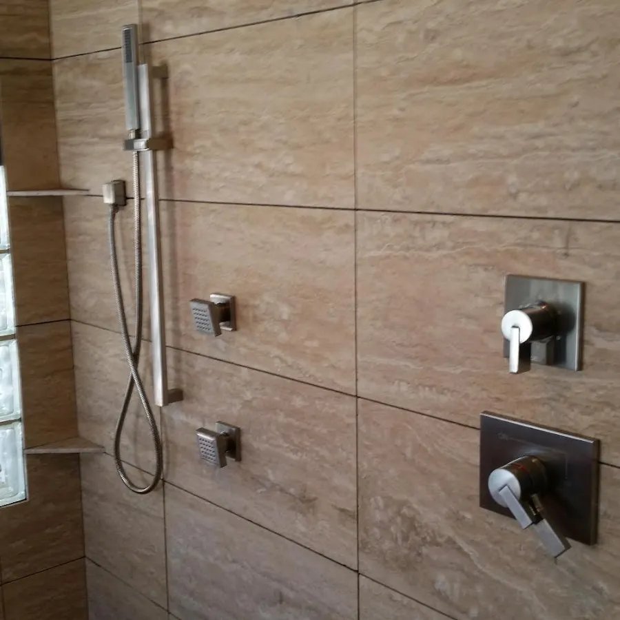 Shower fixture installation for Gas Line Repair in Kenosha
